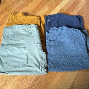 Everlane Box-cut Pocket T-shirts, size medium